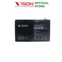 Ắc quy 12V-7Ah Vision CP1270 cho lưu điện, UPS cỡ nhỏ , Thiết bị điện, Loa kéo, Cửa cuốn,Xe điện trẻ em, Chiếu sáng.