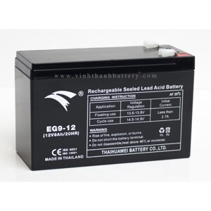 Ắc quy 12V-9Ah EAGLE EG9-12