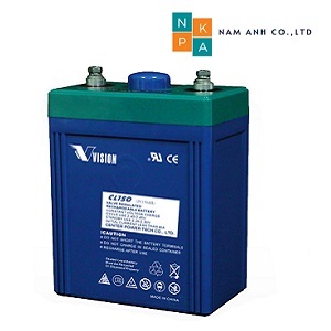 Ắc quy 2V-150Ah VISION CL150
