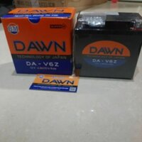 Ác quy 6A DAWN lắp cho xe LEAD 125, ABL 125, VISION mới, SH Mode,...