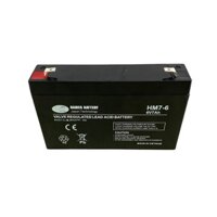 Ắc quy 6V 7Ah hiệu Hames HM7-6 chuyên dùng cho cân điện tử, xe trẻ em, quạt sạc