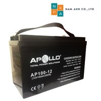 Ắc quy Agm AP100-12, 12V 100ah sử dụng UPS