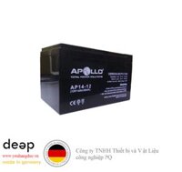 Ắc quy Apollo 12V 14Ah AP14-12 DEEP47 www.yeuhangduc.vn sẵn sàng cho bạn