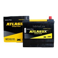 Ắc Quy Atlas 55D23L 12V  60Ah