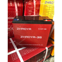 Ắc quy (Bình) xe máy điện 12V 30-35Ah ZHAOYA (BẢO HÀNH 6 THÁNG)