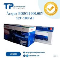 Ắc quy BOSCH DIN600.085 12V-100AH