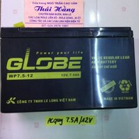 AC quy chì khô GLOBE 12 v /7.5 A