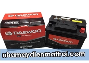 Ắc quy Daewoo 12V-60Ah DIN56009