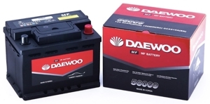 Ắc quy Daewoo 12V-60Ah DIN56009