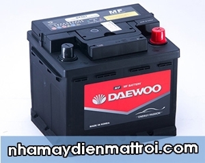 Ắc quy Daewoo DIN 56219 (DIN L2) 12V 62AH
