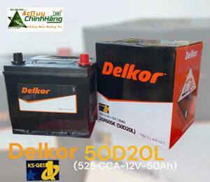 Ắc quy Delkor 12V 50AH 50D20R