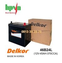 ẮC QUY DELKOR 46B24L (12V- 45AH)