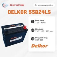 Ắc quy Delkor 55B24LS (12V – 45AH)