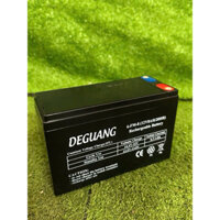 Ắc Quy Dequang Nhỏ 12V-8A (Nặng 2kg3) Bảo Hành 30 Ngày