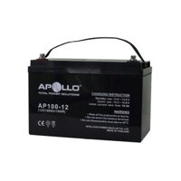 Ắc quy điện Apollo 12V 100ah, AP100-12