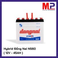 Ắc quy Đồng Nai 45ah – 12v (NS60) giá bán, thay uy tín tại Hà Nội