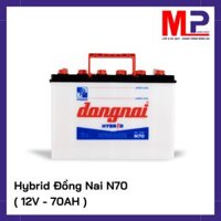 Ắc quy Đồng Nai 70ah – 12v (N70) giá bán, thay uy tín tại Hà Nội