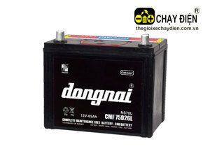 Ắc quy Đồng Nai CMF 75D26L (12V-65Ah)