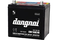 Ắc quy Đồng Nai Pinaco CMF 55B24 - 12V-52Ah