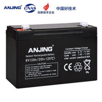 Ắc quy dự phòng 6v12ah cho xe đồ chơi trẻ em, ắc quy axit chì không cần bảo trì