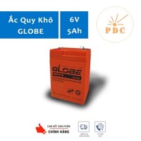 ẮC QUY GLOBE KHÔ KÍN KHÍ 6V 5Ah WP5-6 (PDC-TECH)