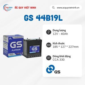 Ắc quy GS MF44B19L 40Ah