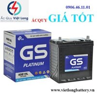 ẮC QUY GS 40B19L- MF 12V 35 AH