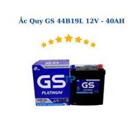 Ắc Quy GS 44B19L 12V - 40AH dùng cho xe Kia Morning, Yaris, Huyndai I10, Carry 500kg, X-pander, Rush .v.v..v.