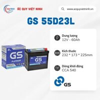 Ắc quy GS 55D23L (12V – 60AH)
