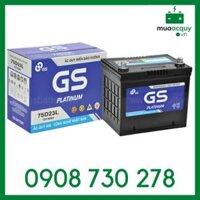 Ắc quy GS 65Ah - MF 75D23L