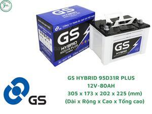 Ắc quy GS 95D31R 80Ah