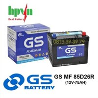 ẮC QUY GS 85D26R (12V-75AH)