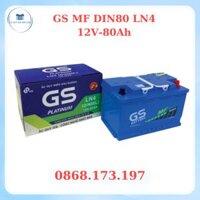 Ắc Quy GS LN4 Din80L 12v – 80Ah