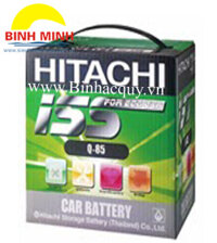 Ắc quy Hitachi 80D26R/L(12V/65Ah)  Thông Số Kỹ Thuật:
