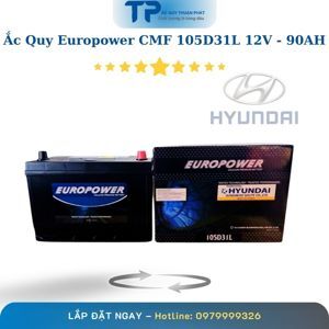 Ắc quy Hyundai 105D31L (90ah-12v)