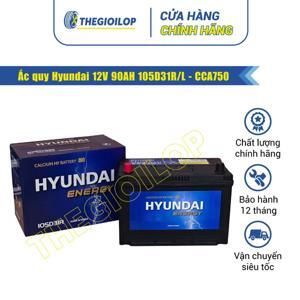 Ắc quy Hyundai 105D31R 12V 90AH