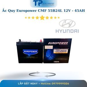 Ắc quy Hyundai 55B24L 12V 45AH