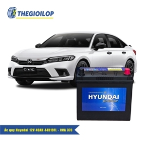 Ắc quy Hyundai 55B24L 12V 45AH