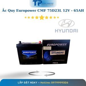 Ắc quy Hyundai 75D23L 12V 65AH