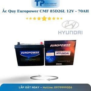 Ắc quy Hyundai 85D26L 12V 70AH