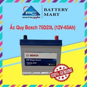 Ắc quy khô Bosch Mega Power Lite 75D23L/ R (65Ah)