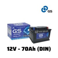 Ắc quy khô GS 12V-70Ah (DIN70L-LBN)