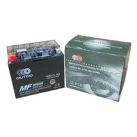 Ắc Quy khô OUTDO 12N12L-BS (12V 12AH )dùng cho Xe Vespa, Mô Tô Phân Khối Lớn, ắc quy phụ xe Mercedes