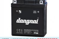 Ắc quy khô xe máy Đồng Nai PT6A (12V – 6Ah)