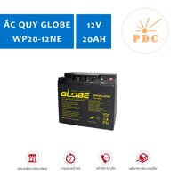 Ắc Quy Kín Khí Globe 12V 20Ah, WP20-12NE (Cọc Vít) - Hàng Chính Hãng