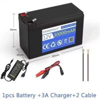 Ắc quy lithium 12V 30 Ah 18650, dùng cho năng lượng mặt trời, xe điện, đèn LED