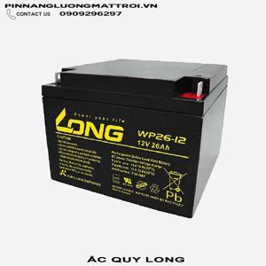 Ắc quy Long 12V-26Ah WP26-12