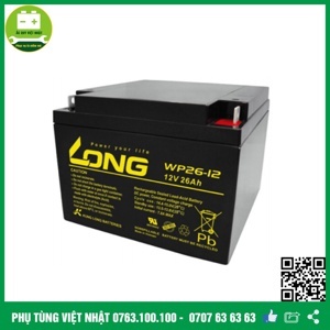 Ắc quy Long 12V-26Ah WP26-12