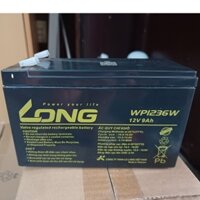 Ắc quy Long 12V-9Ah WP1236W dùng cho UPS, loa di động