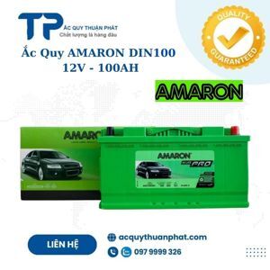 Ắc quy ô tô AMARON DIN100 12V 100Ah